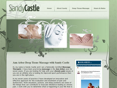 Sandy Castle Massage